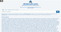 Desktop Screenshot of 4internet.com